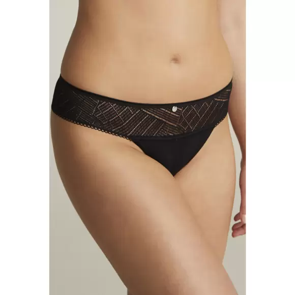 Femilet - Kristen String, Black