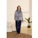 Jensen Danmark - Fleece Hjemmedragt, Medival Blue