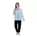 Jensen Danmark - Fleece Hjemmedragt, Zig Zag Jensen Danmark - Fleece Hjemmedragt, Zig Zag