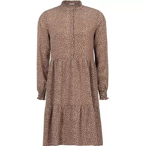 Soft Rebels - Violetta LS Dress, Drop Print