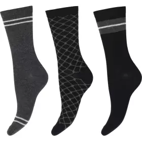 Ankel Sock 3 Pack. Black