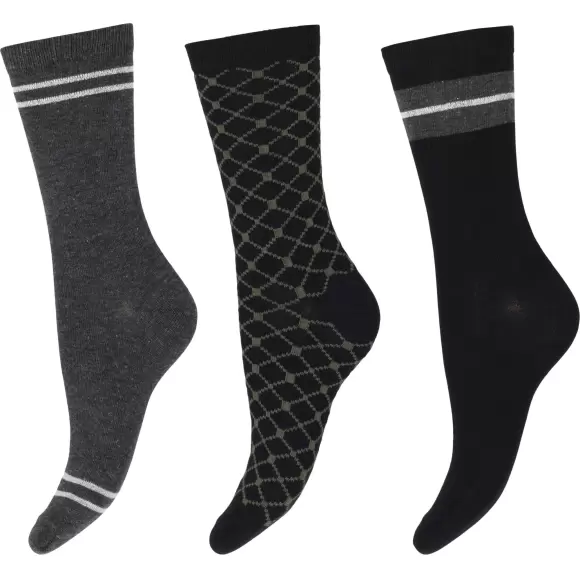 Decoy - Ankel Sock 3 Pack. Black