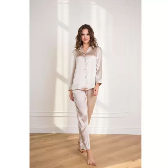 Lady Avenue - Pure Silk Pyjamas, Bailey Lady Avenue - Pure Silk Pyjamas, Bailey