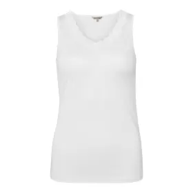 Silke Top Med Blonde, Off White