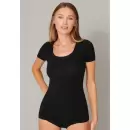 Schiesser - Viskose T-Shirt, Black