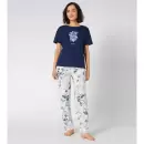 Triumph - MIx & Match Kortærmet Pyjamas, Dark Blue