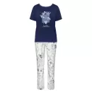 Triumph - MIx & Match Kortærmet Pyjamas, Dark Blue