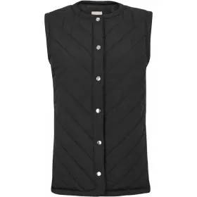 Revna Quilt Vest, Black