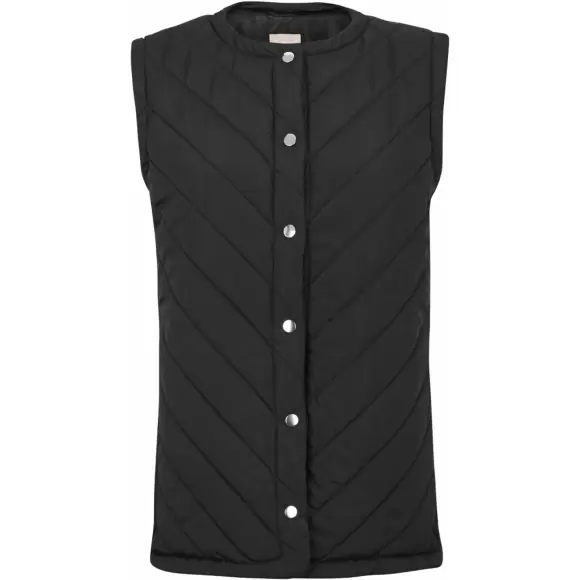 Soft Rebels - Revna Quilt Vest, Black