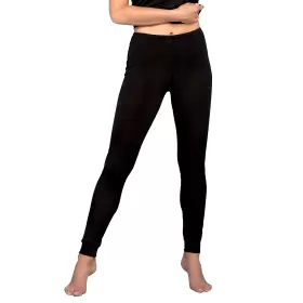 Silke Jersey Long Tights, Black