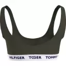 TOMMY HILFIGER - Bralette, Army Green