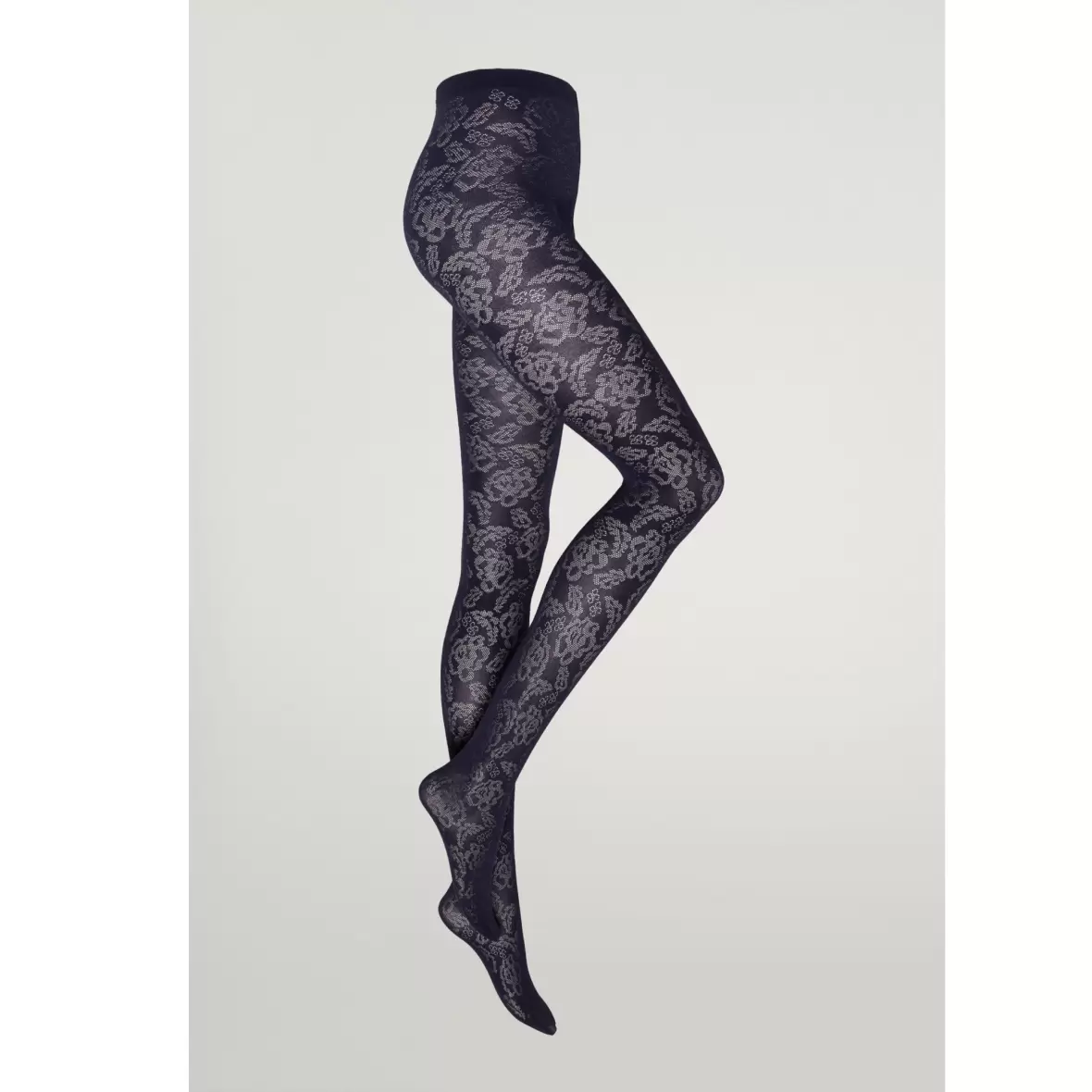 Hovedkvarter For det andet Tæt Sofie Lingeri - Strømpebukser - Wolford - Laura Tights, Midnight