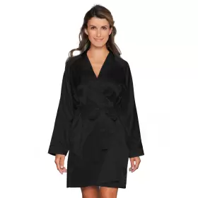 Satin Kimono, Black