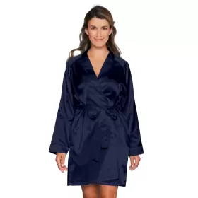 Satin Kimono, Indigo