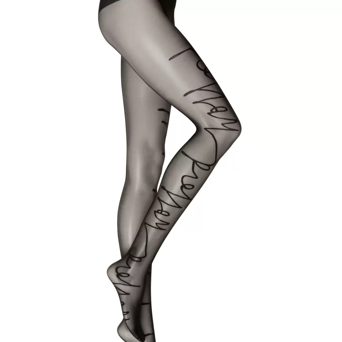 Collant 20 deniers Wolford Logo Script