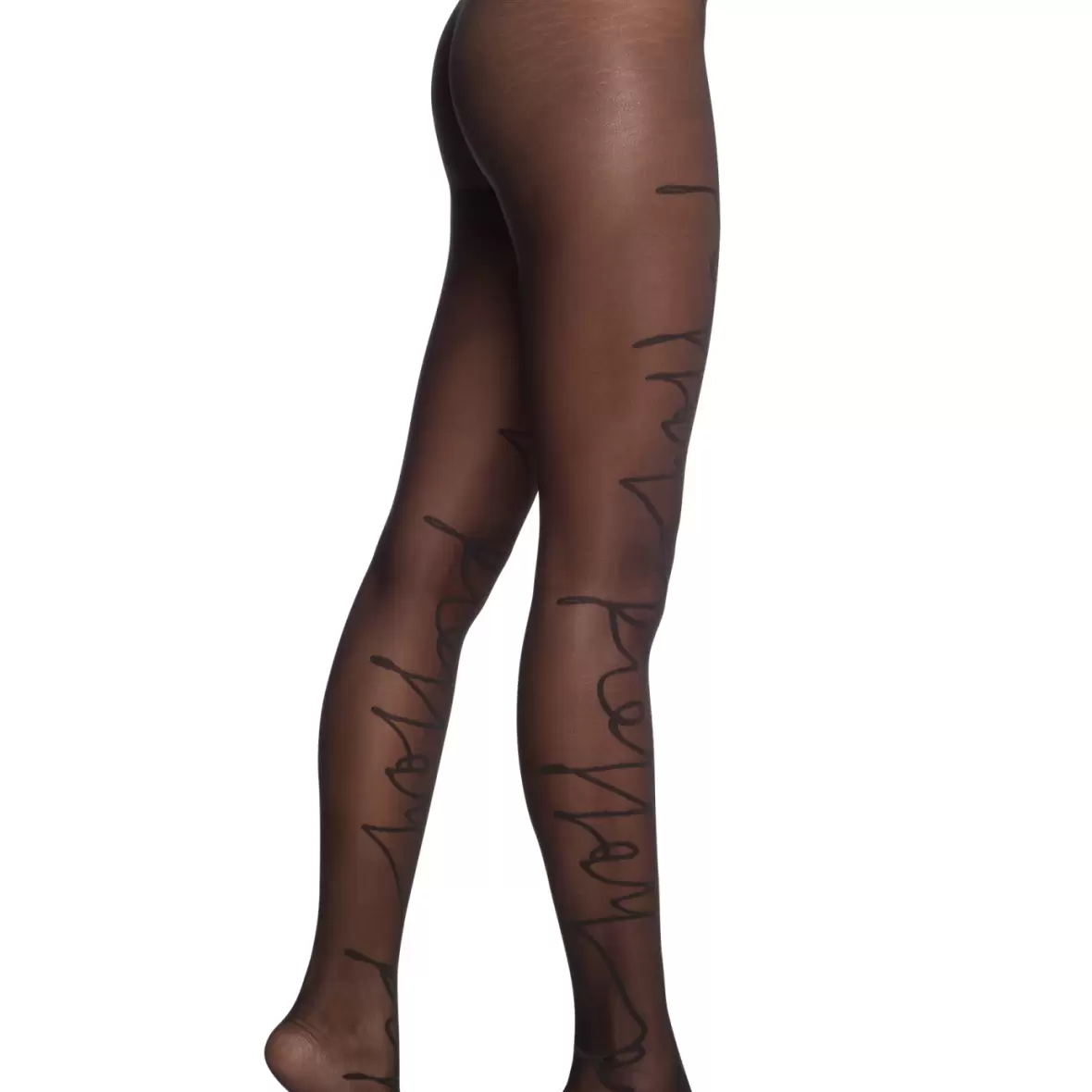 Collant 20 deniers Wolford Logo Script