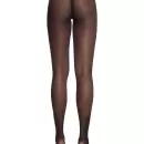 Wolford - Logo Script Tights, Black/Black