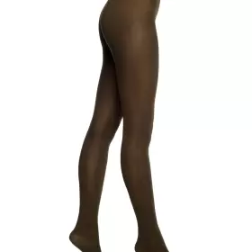 Croco Jacquard Tights, Dark Earth Green