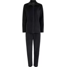 Velour Hjemmedragt, Black