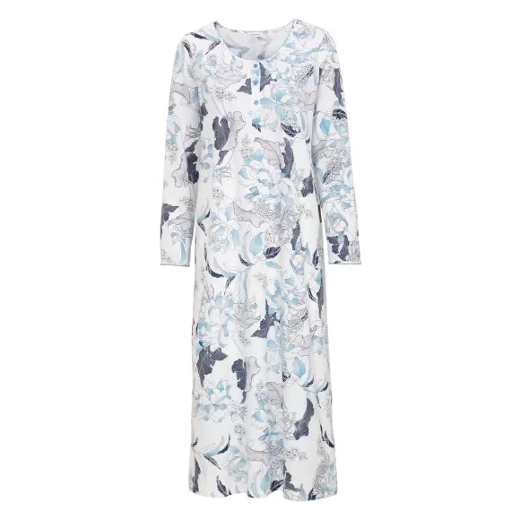 Damella Of Sweden - Nattlinne Natkjole, Blå