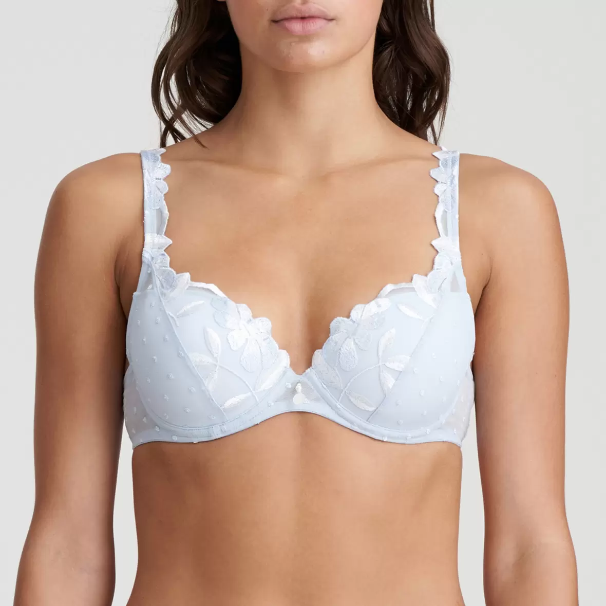 Triangel soft bra Agnes Marie Jo couleur Naturel Pale Blue Blue tailles XS S  M L Marie Jo Agnes