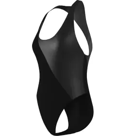 Scoop Back One Piece, Black