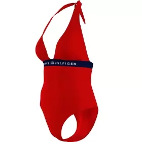Halter One Piece, Primary Red