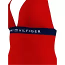 TOMMY HILFIGER - Halter One Piece, Primary Red