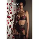 Aubade - A Fleur De Toi Balconette, Rouge Prodigieux