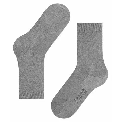 Softmerino Ankelstrømpe, Grey