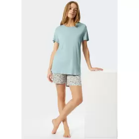 Pyjamas M/Shorts, Light Blue