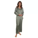 Wiki - Pure Silk Basic Pyjamas, Spring Green