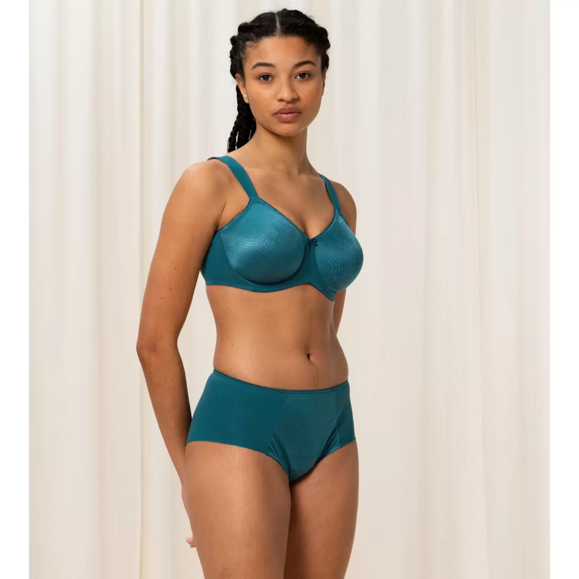 Triumph ESSENTIAL MINIMIZER W - Underwired bra - atlantis/blue