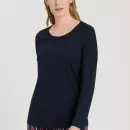 HANRO INTERNATIONAL - Sleep & Lounge Bluse, Deep Navy