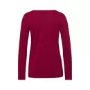 HANRO INTERNATIONAL - Sleep & Lounge Bluse, Burgundy