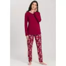 HANRO INTERNATIONAL - Sleep & Lounge Bluse, Burgundy