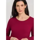 HANRO INTERNATIONAL - Sleep & Lounge Bluse, Burgundy