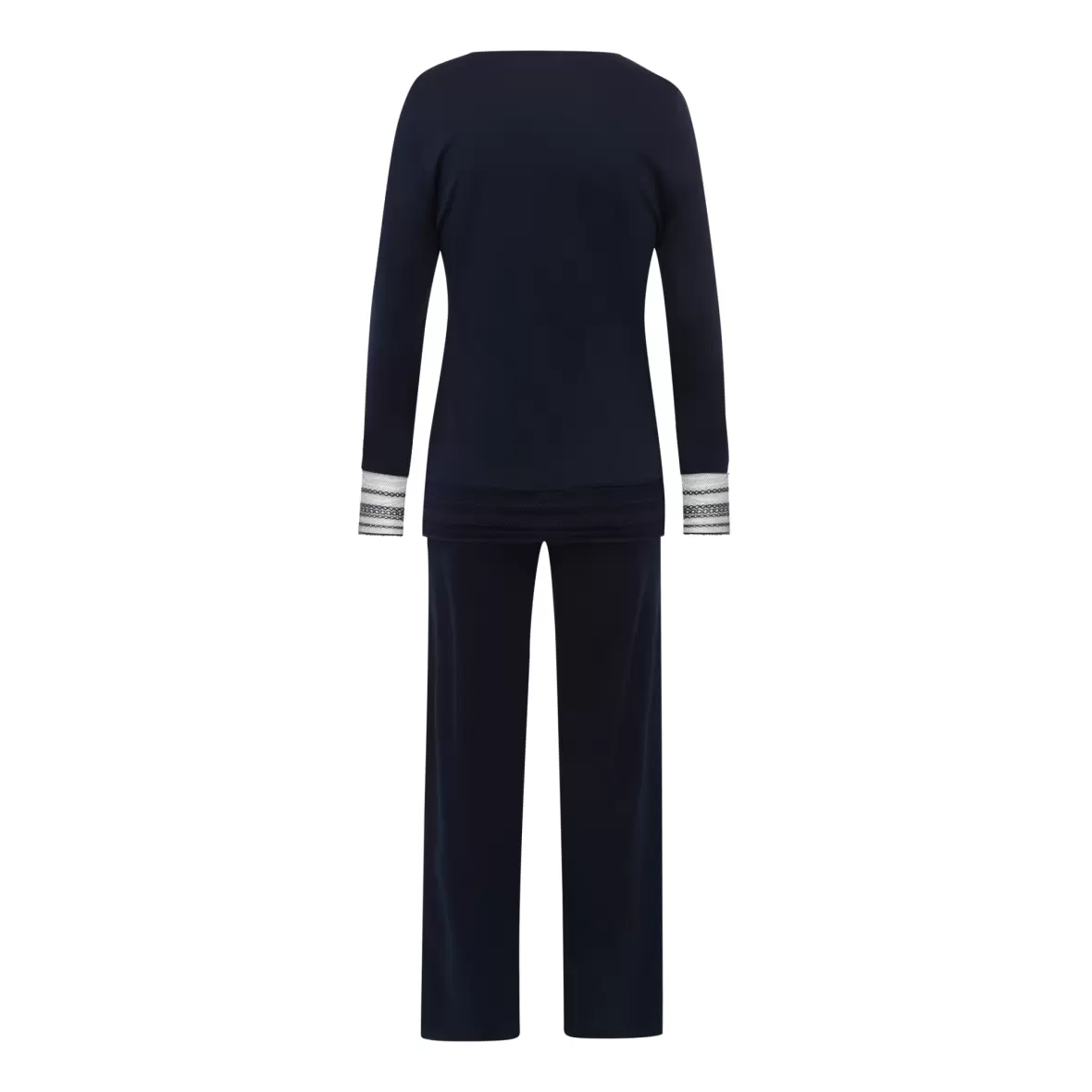 Sofie Lingeri - - Pyjamas HANRO INTERNATIONAL - Pyjamas Lang Ærme, Deep Navy