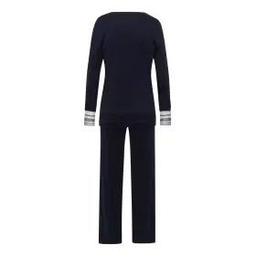 Pyjamas Lang Ærme, Deep Navy
