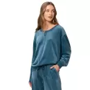 Triumph - Velour Sweater, Smoky Blue