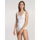 Calida - Feminin Tank Top Med Blonde, Hvid