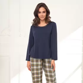 COTTON FLANNEL PY 355 INDIGO