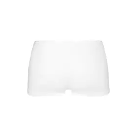 Cotton Seamless Shorts, White