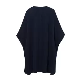PONCHO 2804 DEEP NAVY/WALNUT