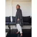 Henriette Steffensen - LOUNGE PONCHO 905 GREY