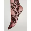 Wolford - Doralee Tights, Acai/Black