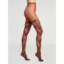 Wolford - Doralee Tights, Acai/Black