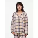 Femilet - Heat Flannel Natbluse, Tartan