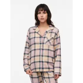 Heat Flannel Natbluse, Tartan