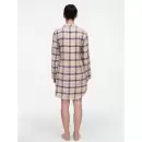 Femilet - Heat Flannel Natskjorte, Tartan